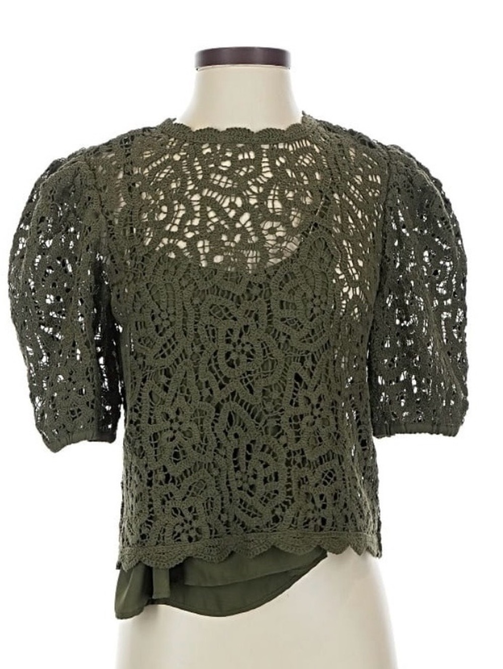Sanctuary Kalamata Cherished Lace Top, Size XS - Picture 2 of 3